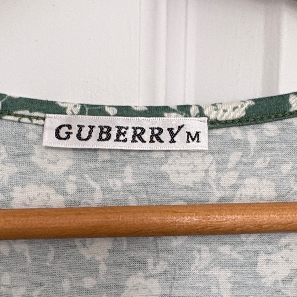 Guberry Floral Green‎ Midi Dress - Picture 2 of 8
